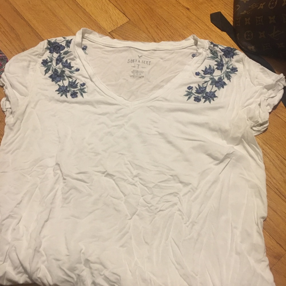 Classic white T-shirt